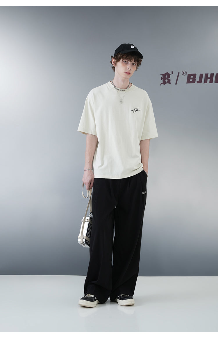 BJHG Stylish Pleated Pants