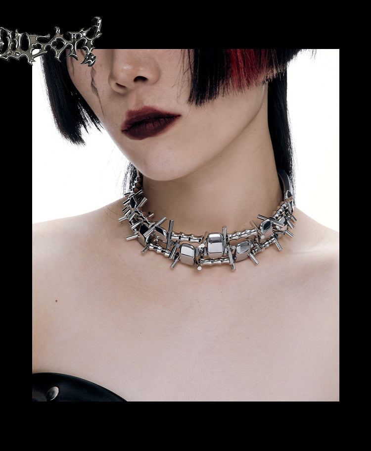 Enchanted Specters Embrace Necklace