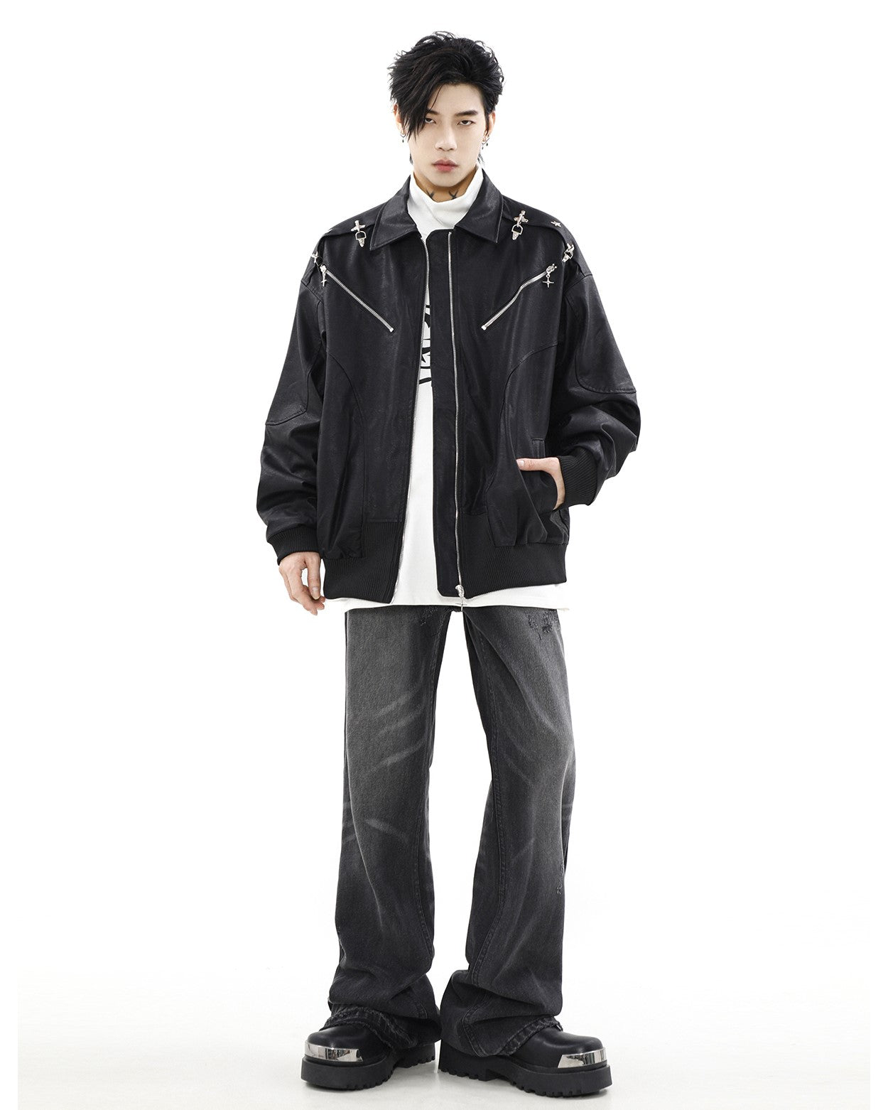 MRNEARLY Stellar Bomber Jacket