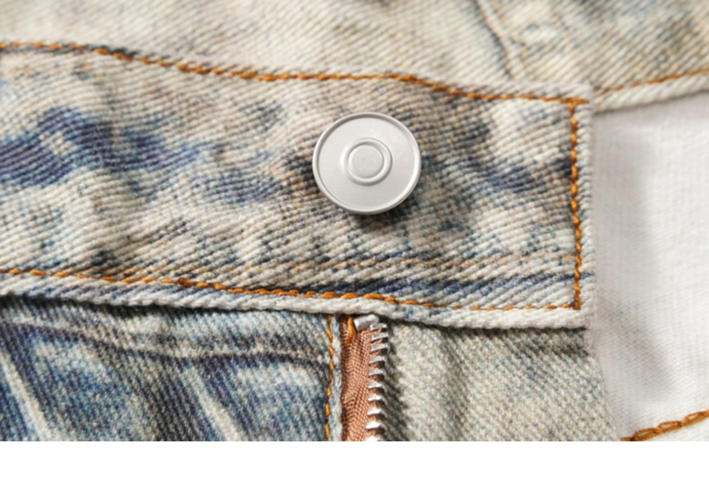 HJK Exclusive 'Abstract' Distressed Deconstructed Jeans