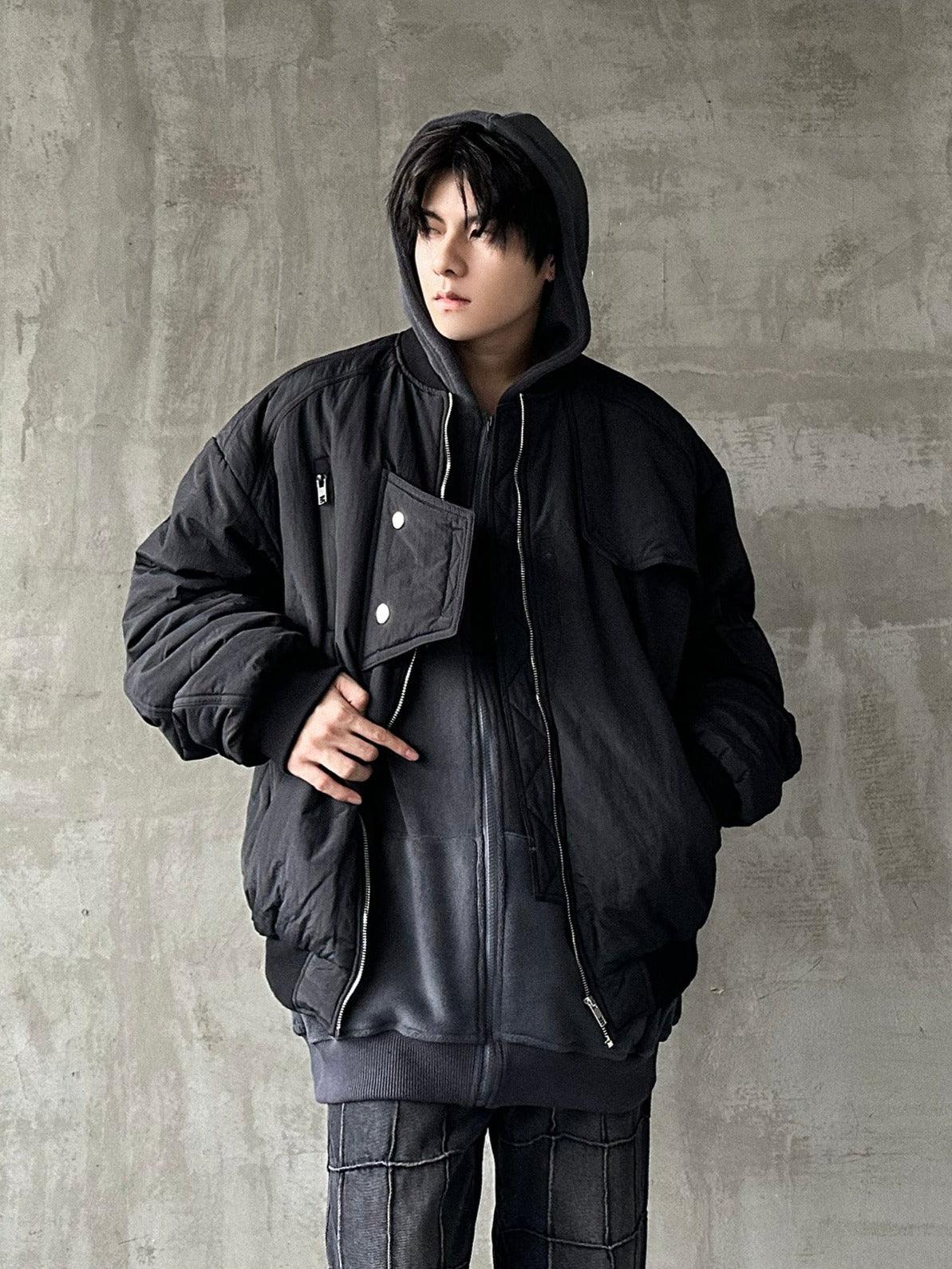 MRNEARLY Premium Heavyweight Flight Jacket