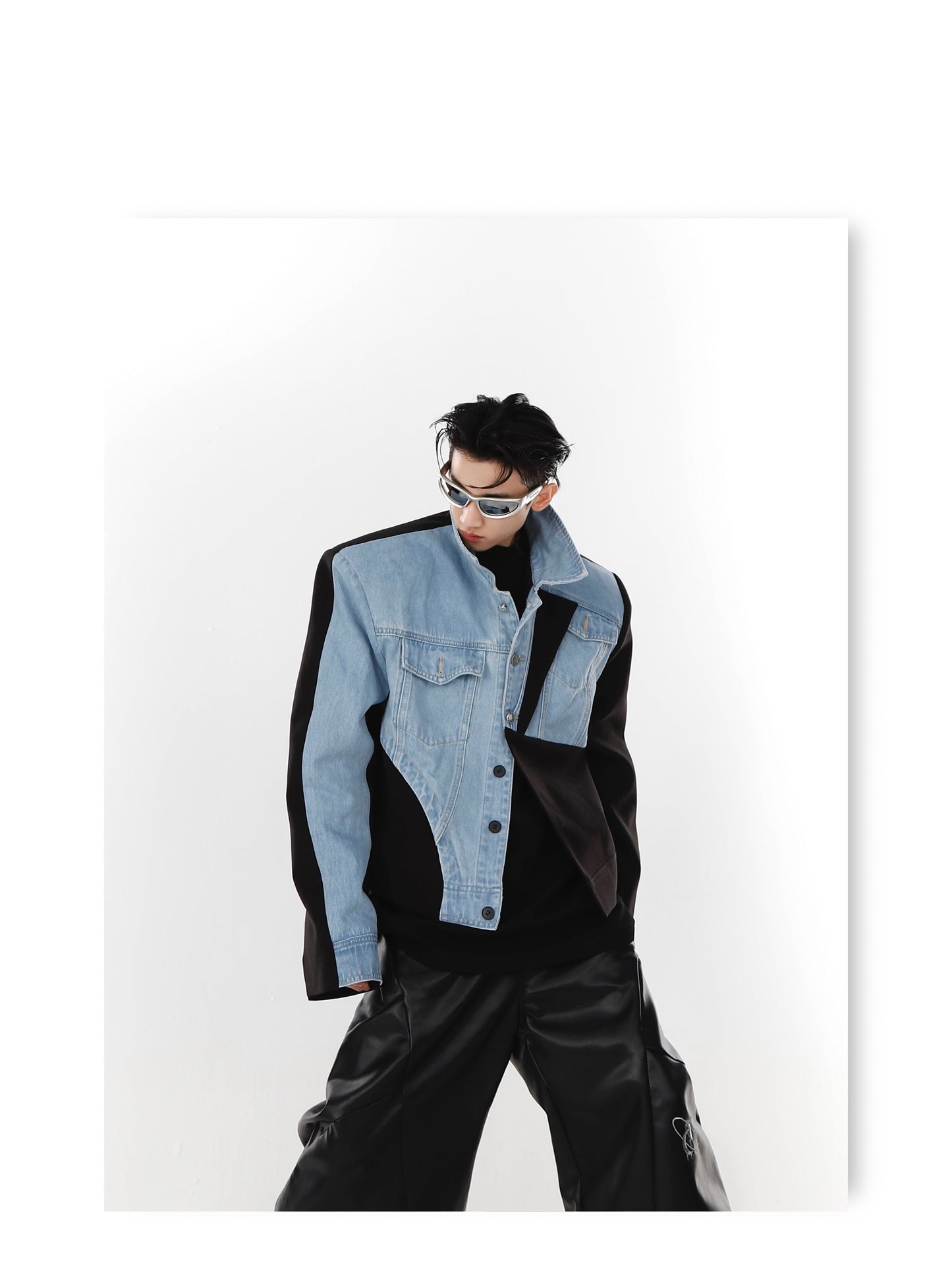 Deconstructed Denim Jacket by CulturE