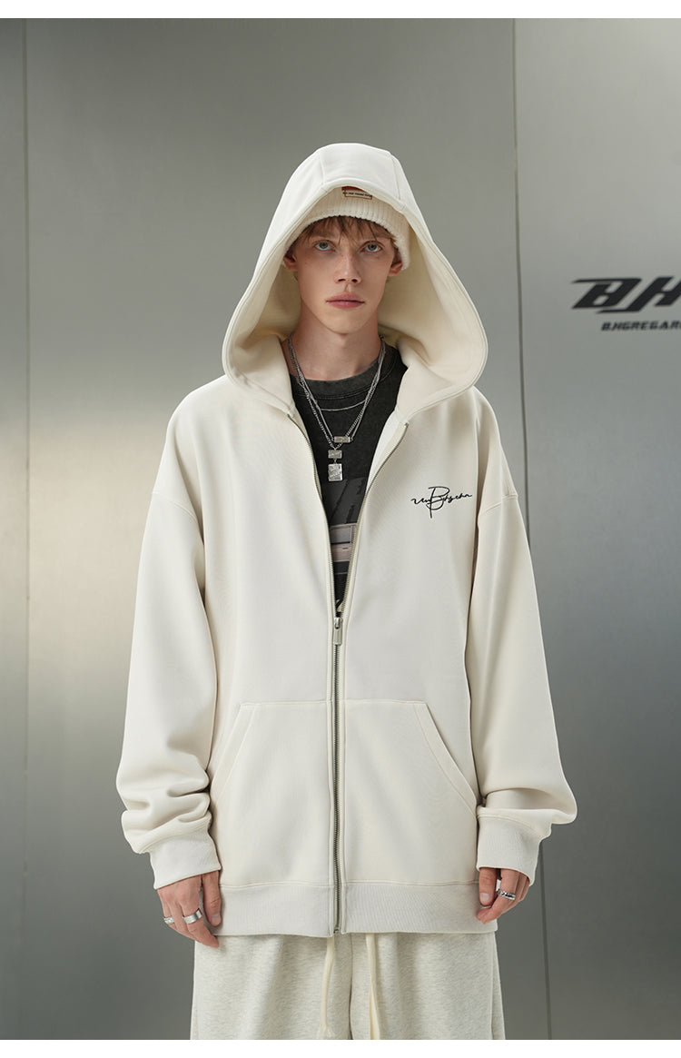 BJHG Logo Hoodie with Script Design