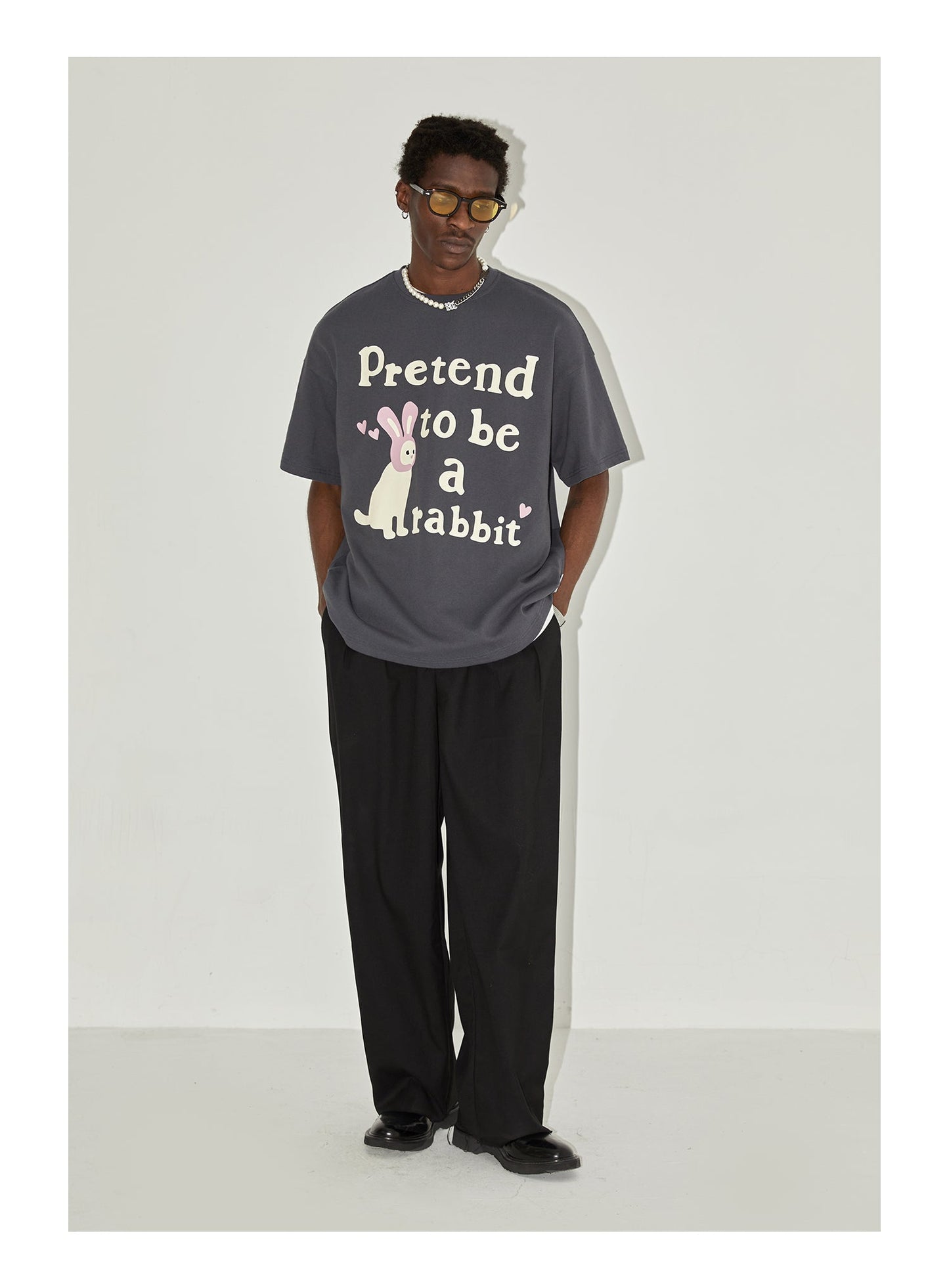 Blank 'Pretend To Be a Rabbit' T-Shirt