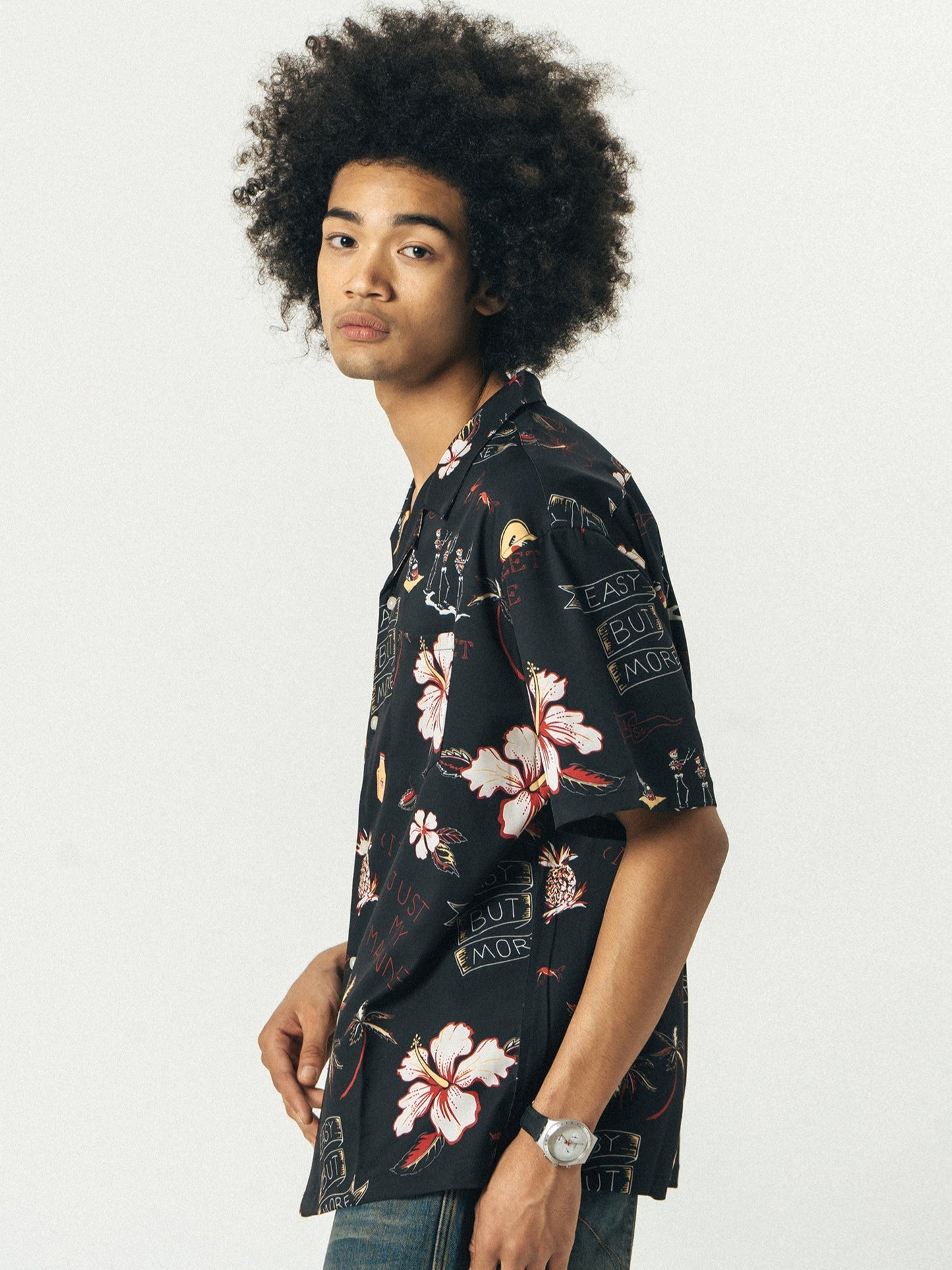 714street 'Luau' Short Sleeve Button-Up Shirt