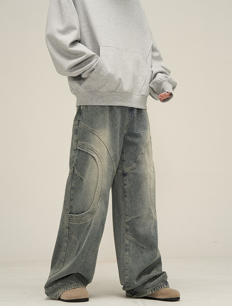 HJK Premium Curved Denim Jeans