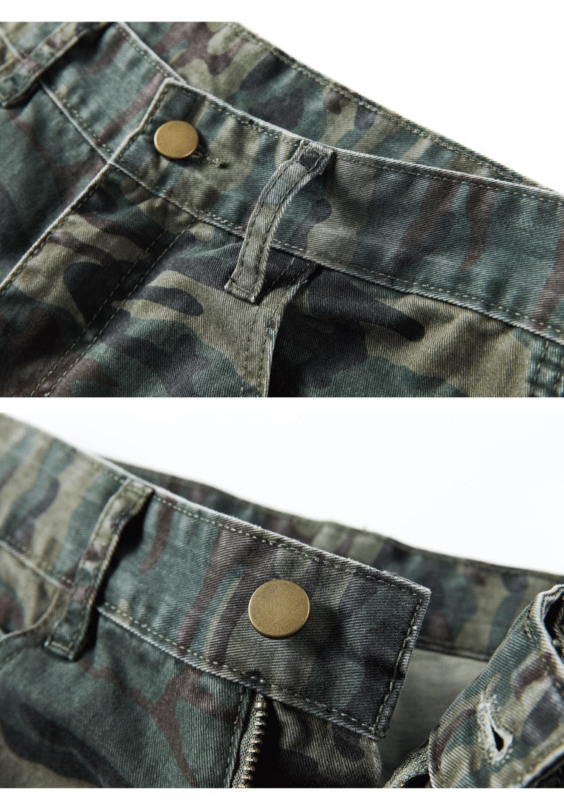 GTRG Camo Print Jeans