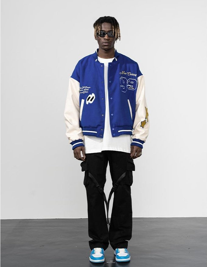 HARSH and CRUEL 'Clouded' Varsity Jacket