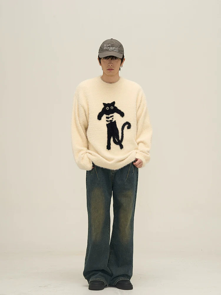 Cat-Inspired Sweater