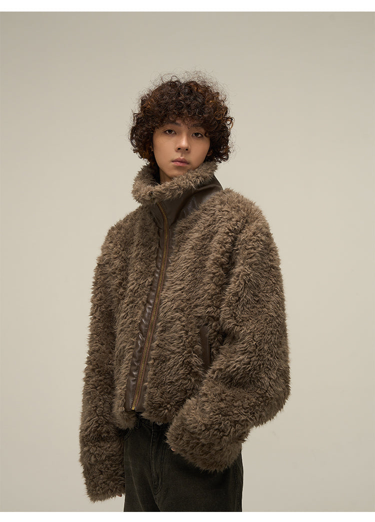 WLNEXT Cozy Fleece Turtleneck Jacket