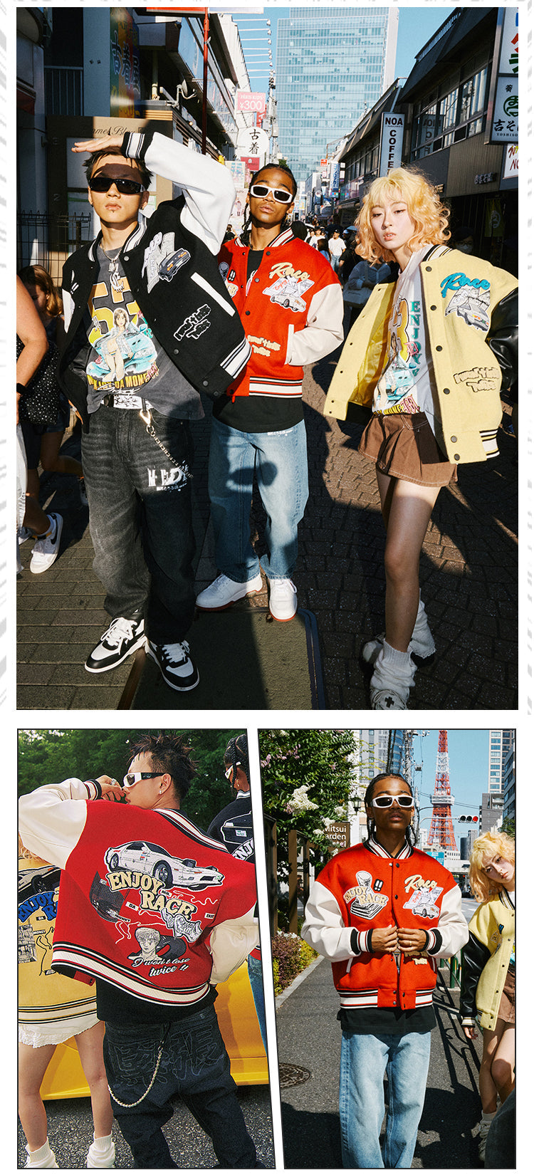 MEDM 'Race Day' Varsity Jacket