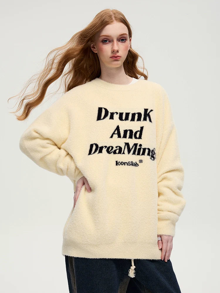 ICONSLAB 'DrunK And DreaMing' Knit Sweater