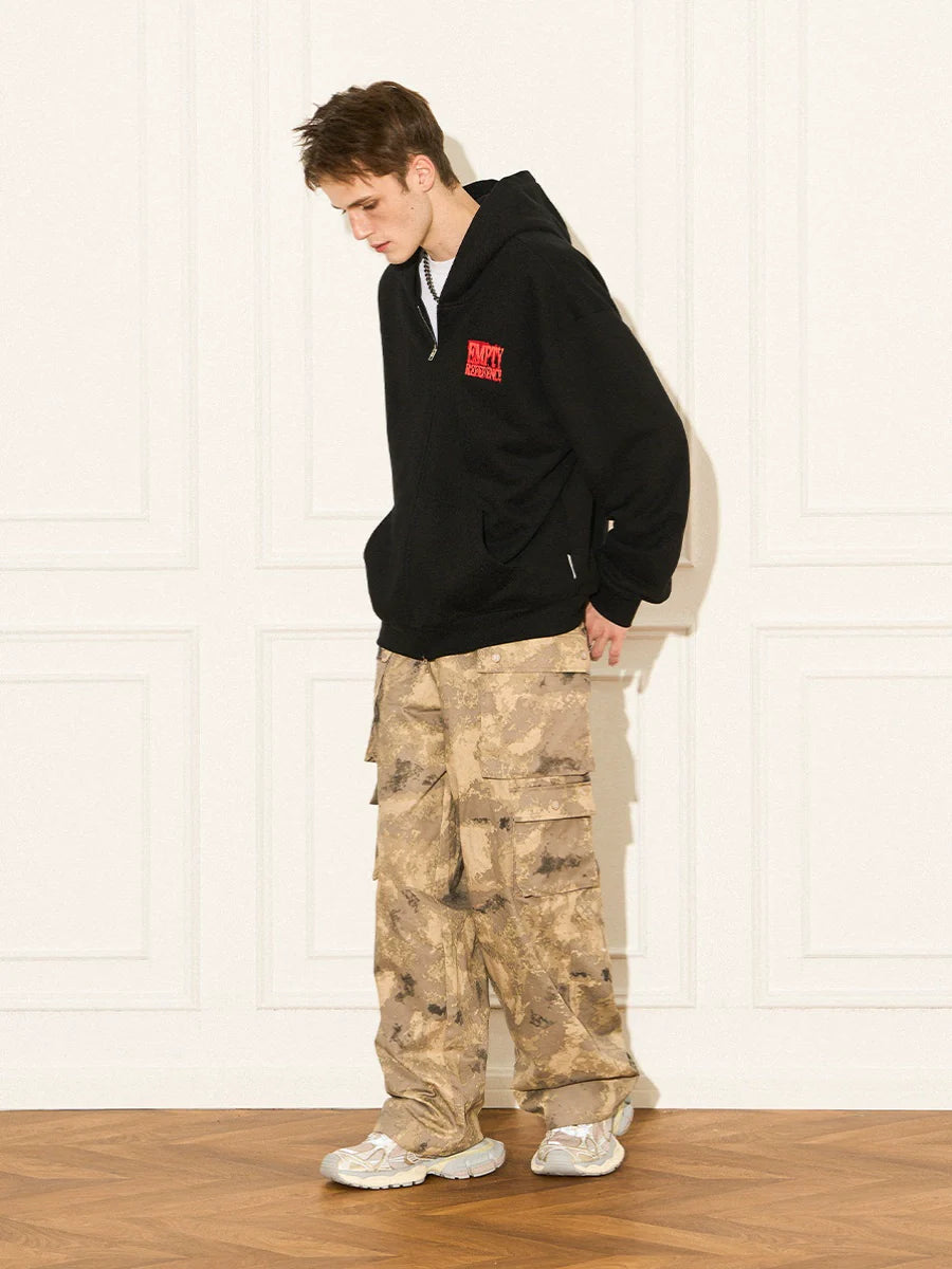 Camouflage Multipocket Cargo Pants - EMPTY REFERENCE