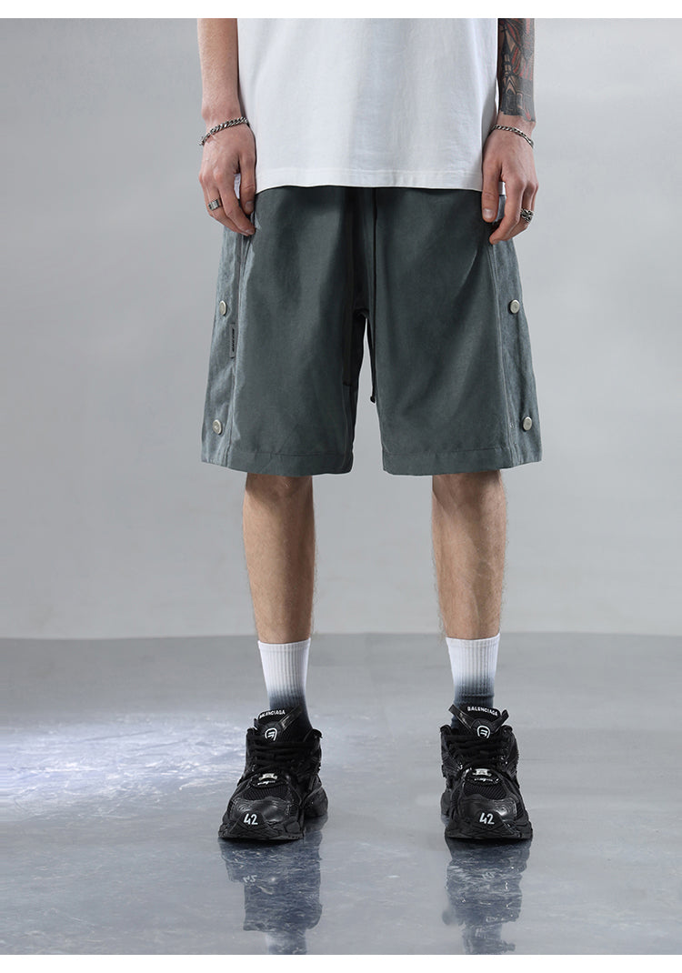 BJHG Casual Button-Up Shorts