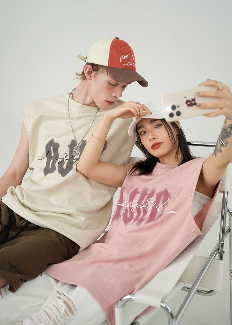 BJHG Logo Sleeveless T-Shirt