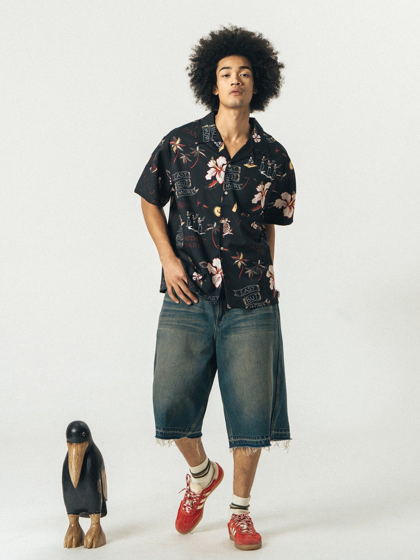 714street 'Luau' Short Sleeve Button-Up Shirt