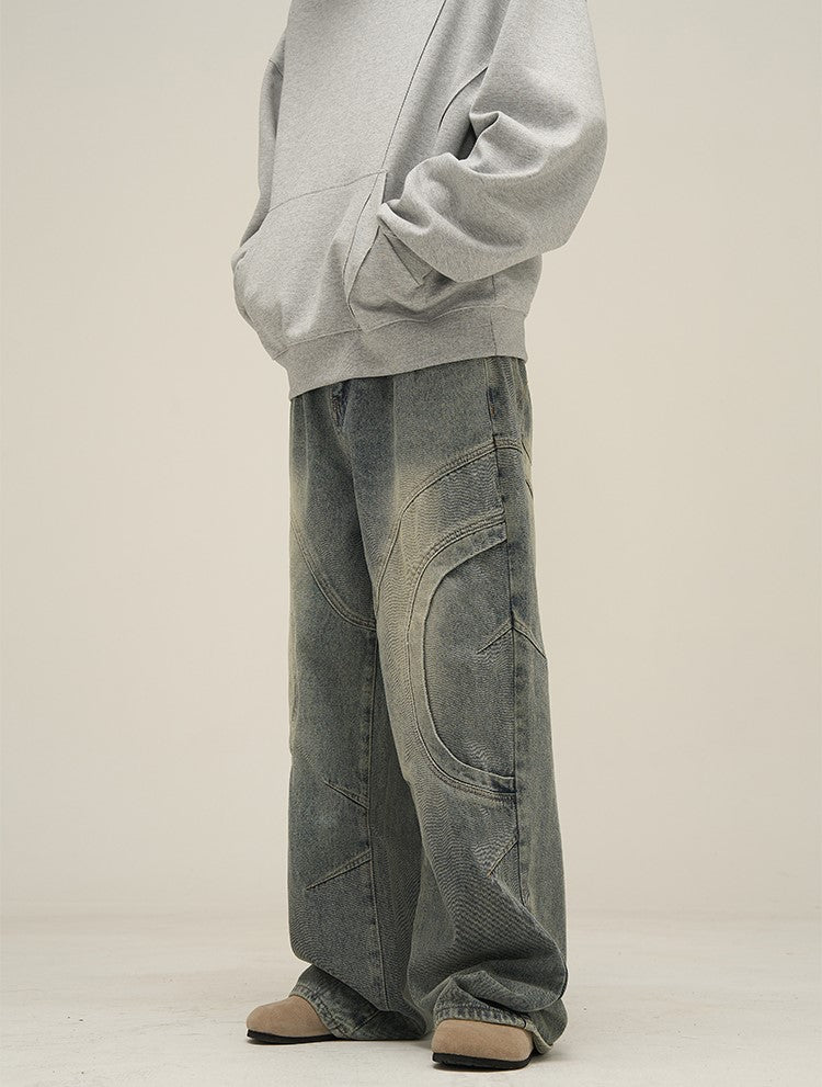 HJK Premium Curved Denim Jeans