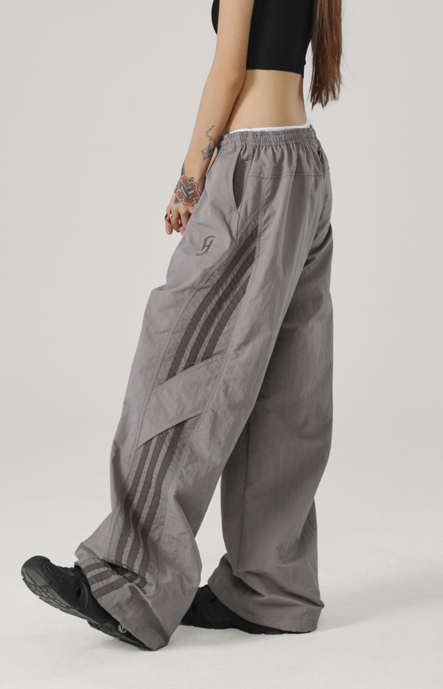 JHYQ Striped Contrast Athletic Pants