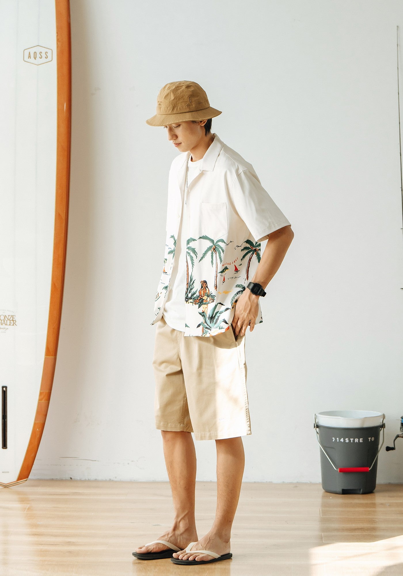 714street 'Breeze' Casual Button-Up Shirt