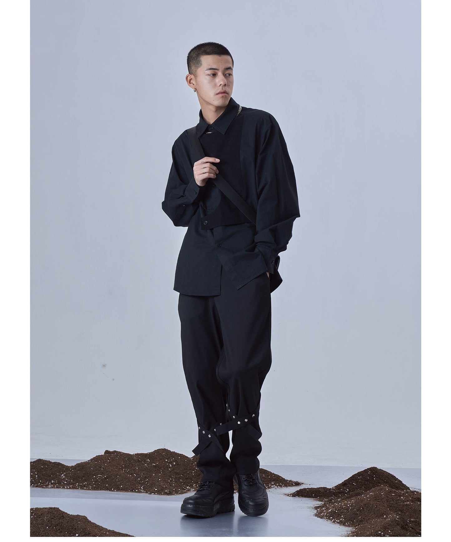 PCLP Unstructured Long Sleeve Polo