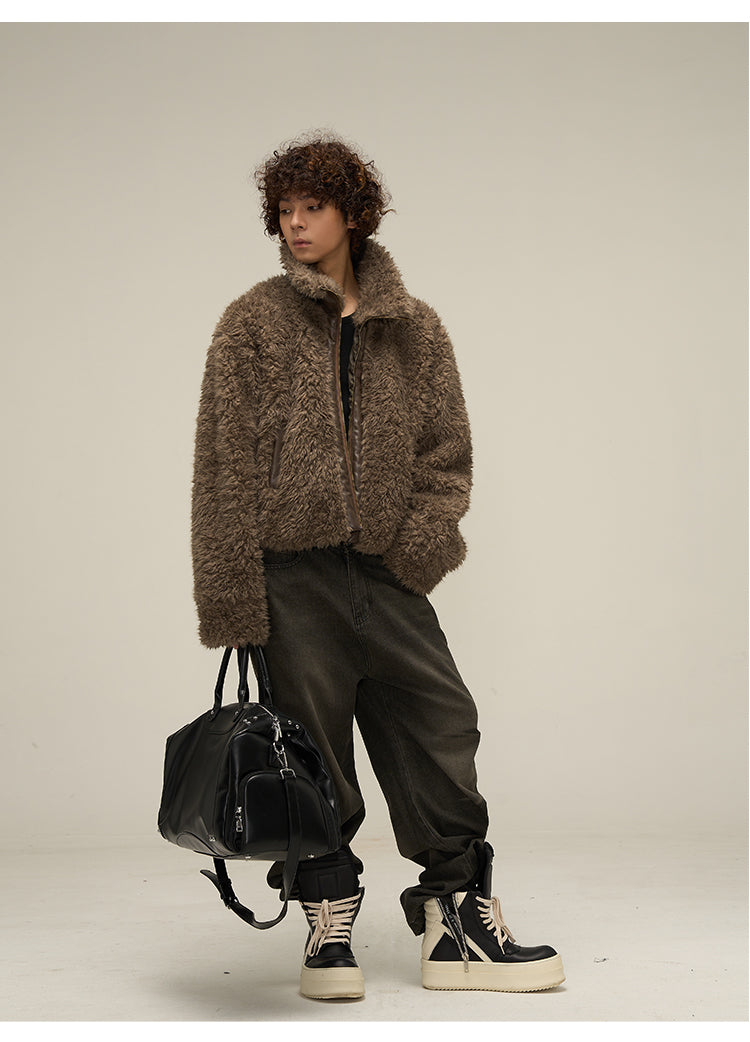 WLNEXT Cozy Fleece Turtleneck Jacket