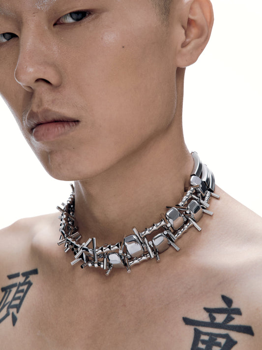 Enchanted Specters Embrace Necklace