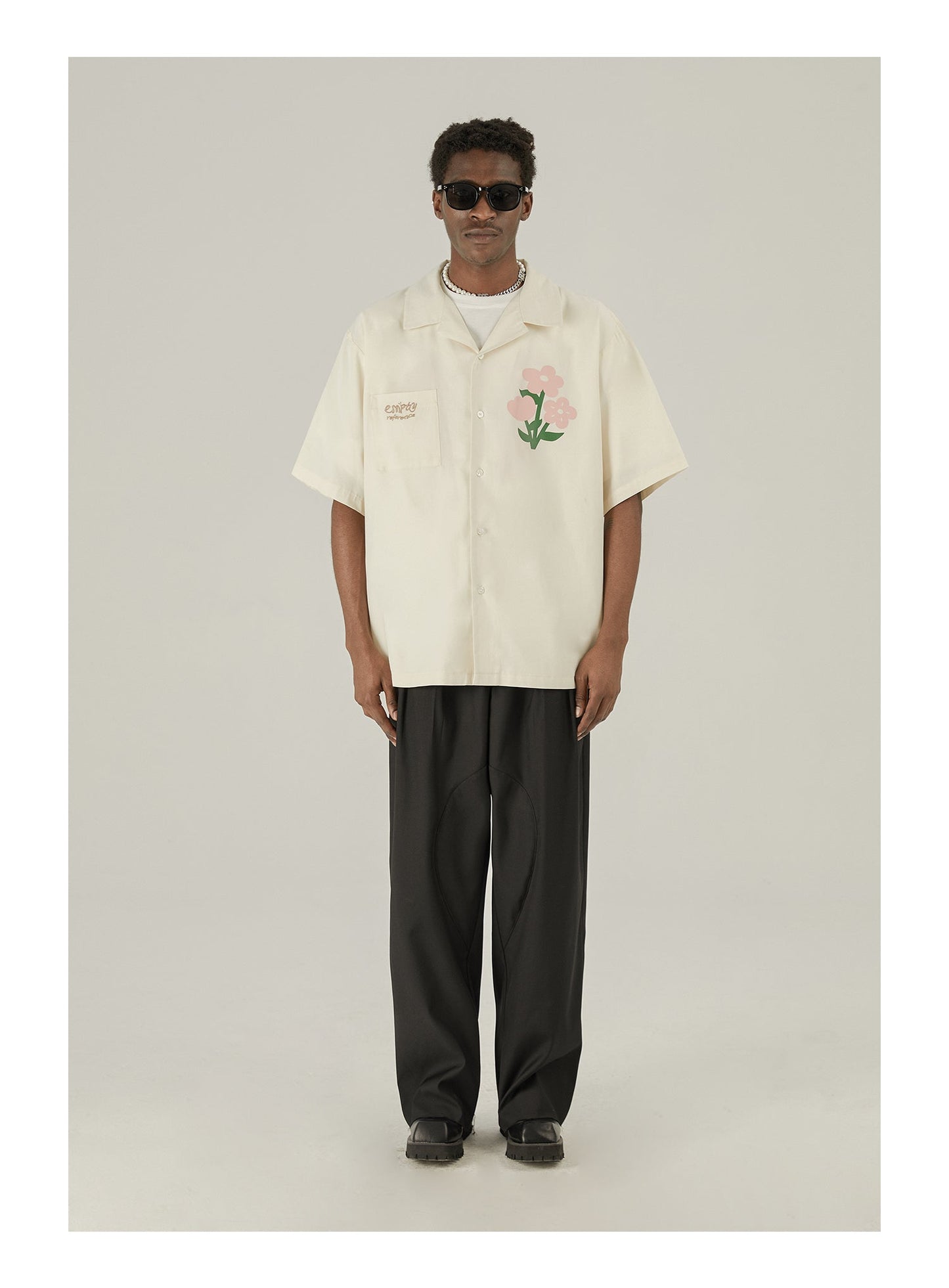 Off-White Button-Up Shirt - EMPTY REFERENCE