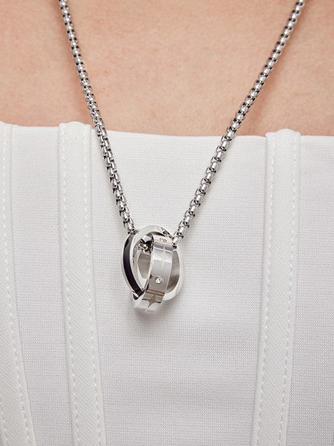 GUUKA Dual Circle Necklace