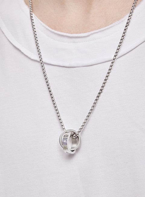 GUUKA Dual Circle Necklace