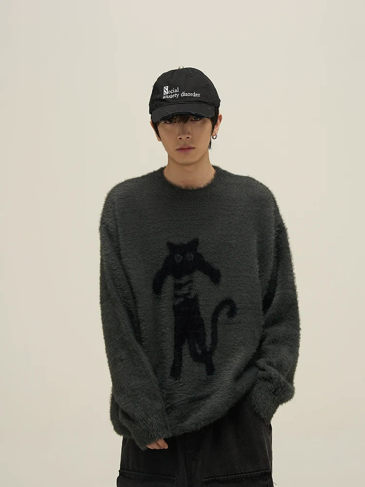Cat-Inspired Sweater