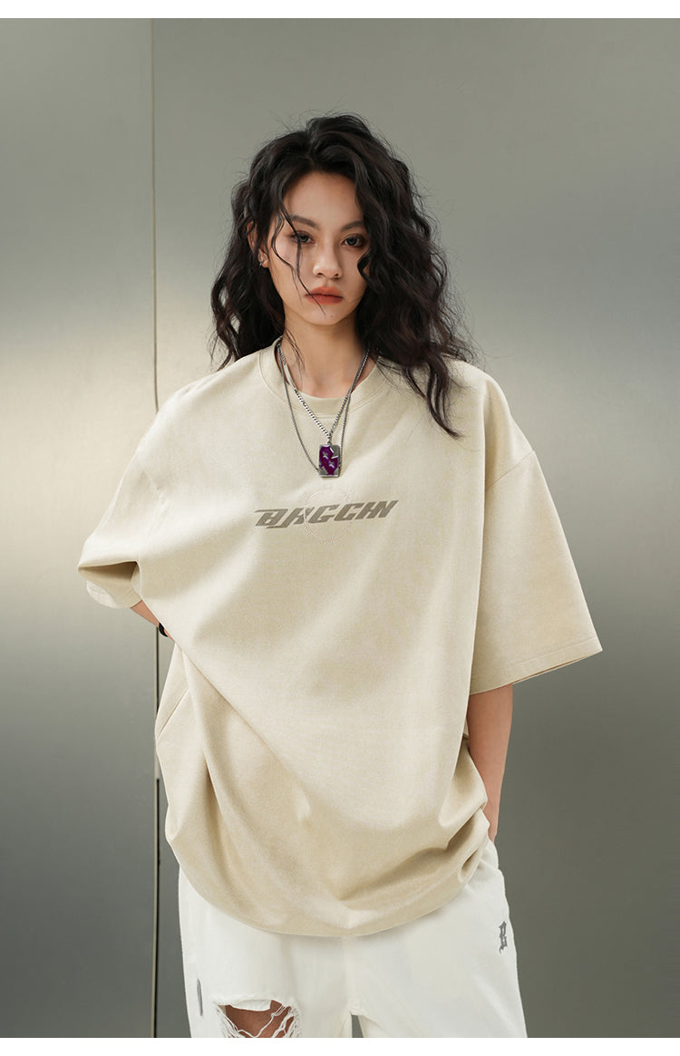 BJHG 'Thorns' Suede T-Shirt