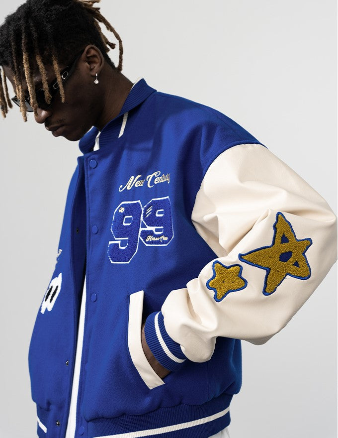 HARSH and CRUEL 'Clouded' Varsity Jacket
