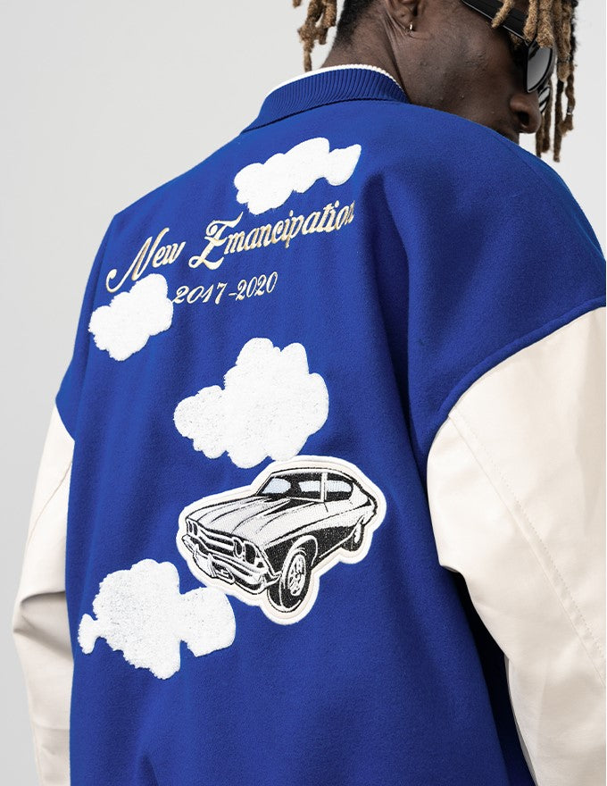 HARSH and CRUEL 'Clouded' Varsity Jacket