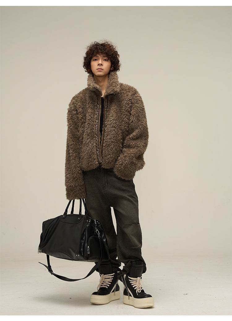 WLNEXT Cozy Fleece Turtleneck Jacket