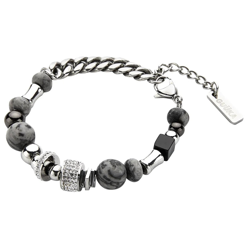 GUUKA Marble-Inspired Stone Bracelet