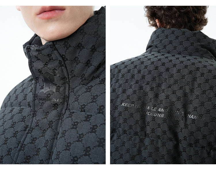 BJHG Personalized Monogram Puffer Jacket