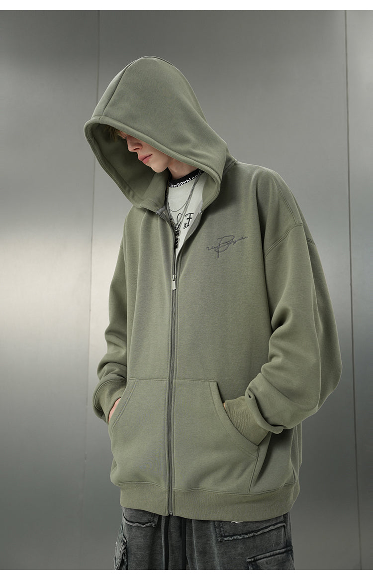 BJHG Logo Hoodie with Script Design