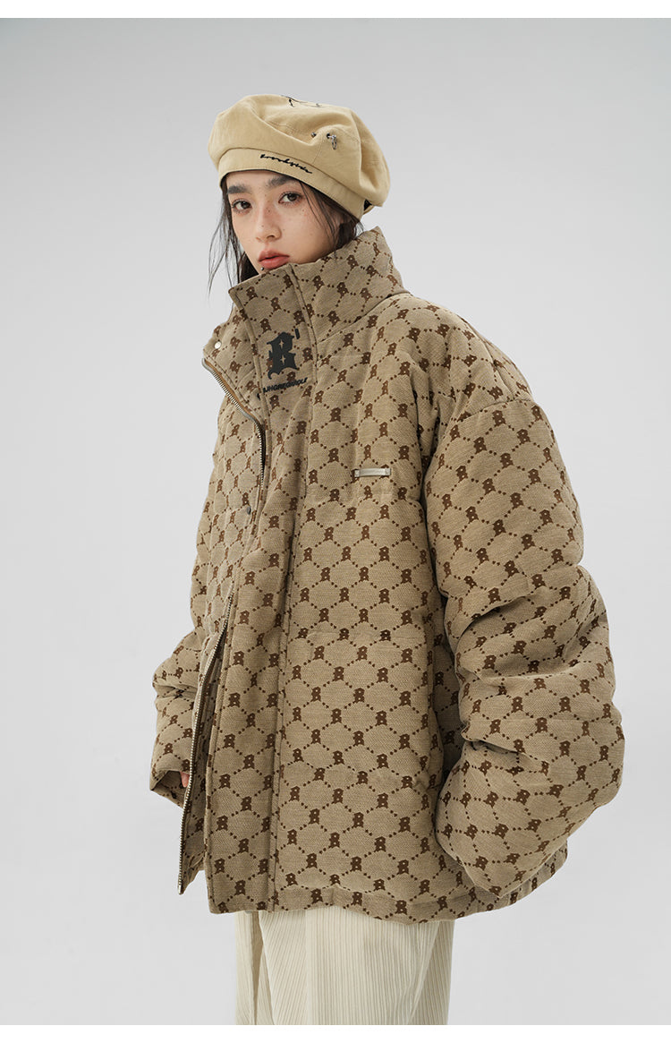 BJHG Personalized Monogram Puffer Jacket