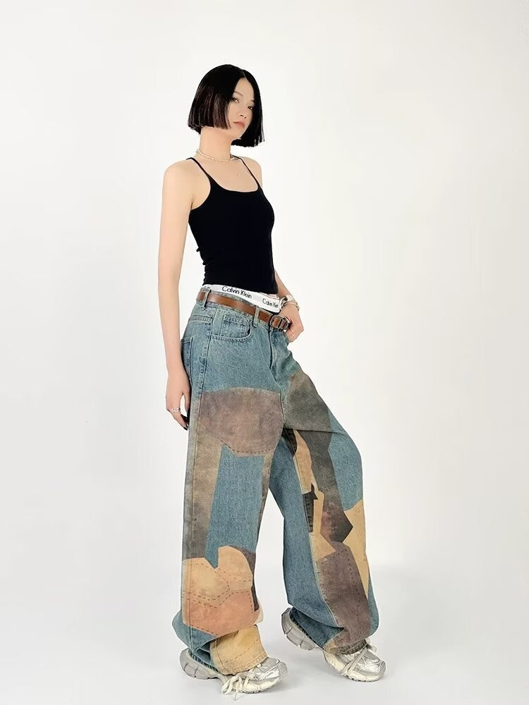 HJK Exclusive 'Surrealism' Distressed Deconstructed Denim