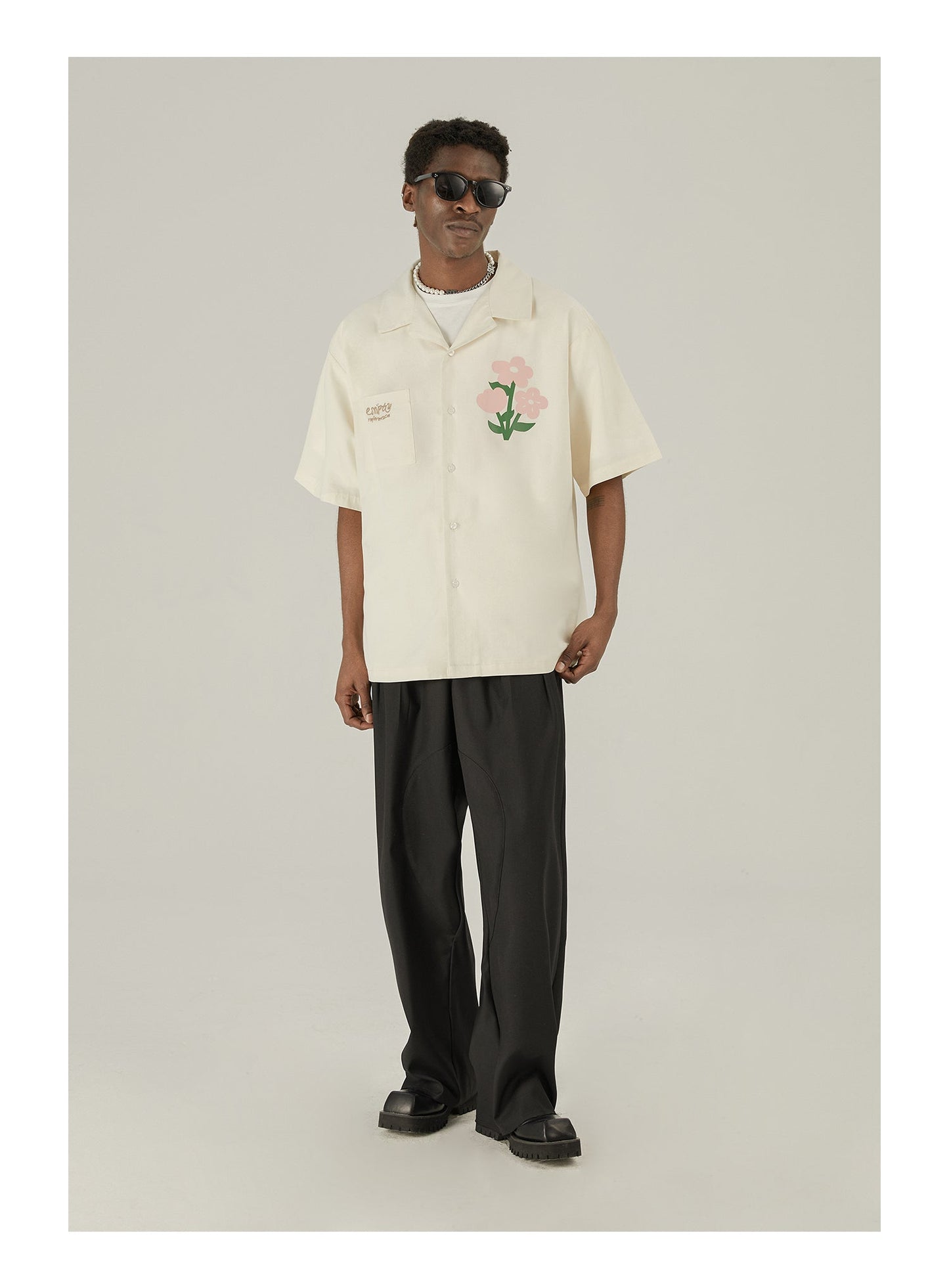 Off-White Button-Up Shirt - EMPTY REFERENCE