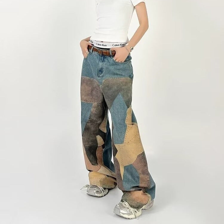 HJK Exclusive 'Surrealism' Distressed Deconstructed Denim