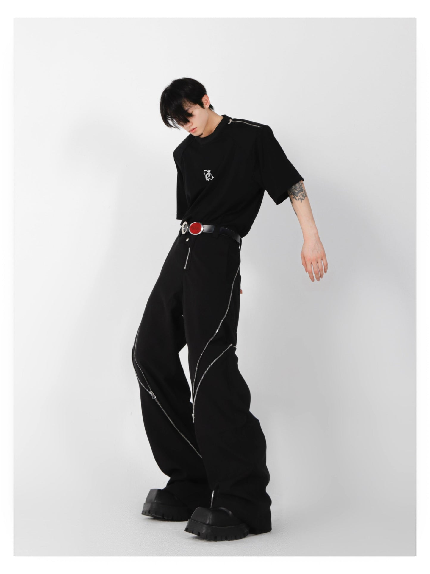 CulturE Zip-Up Trousers