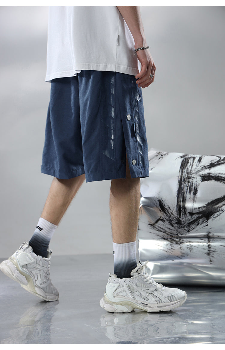 BJHG Casual Button-Up Shorts