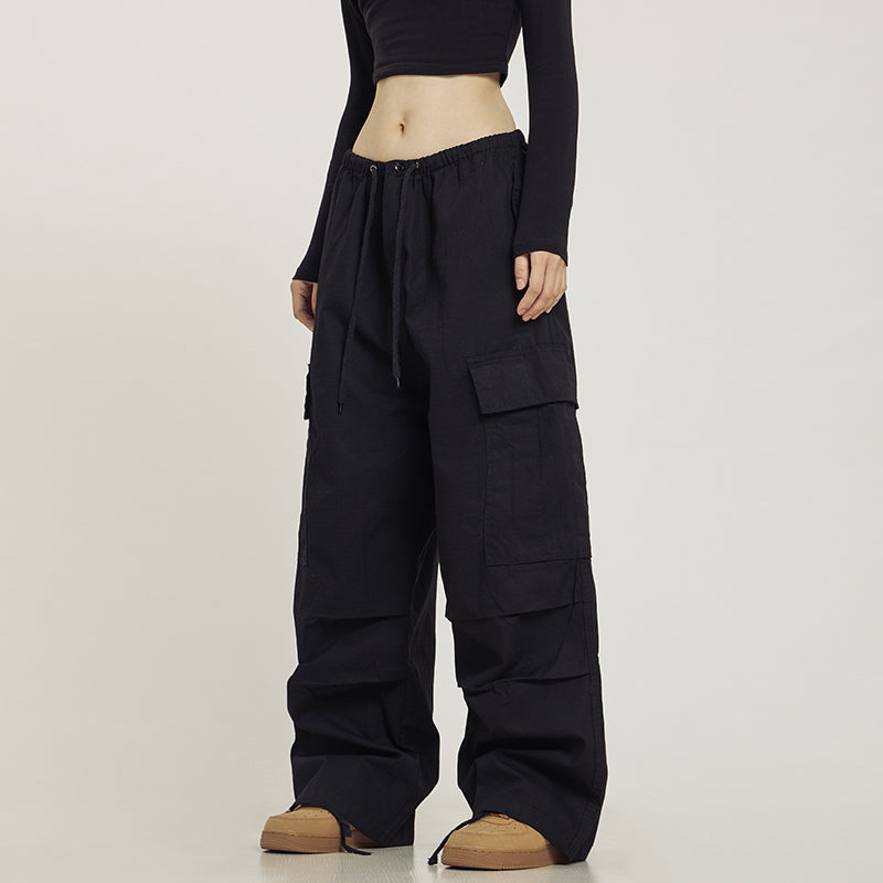 CTB Oversized Monochrome Cargo Trousers