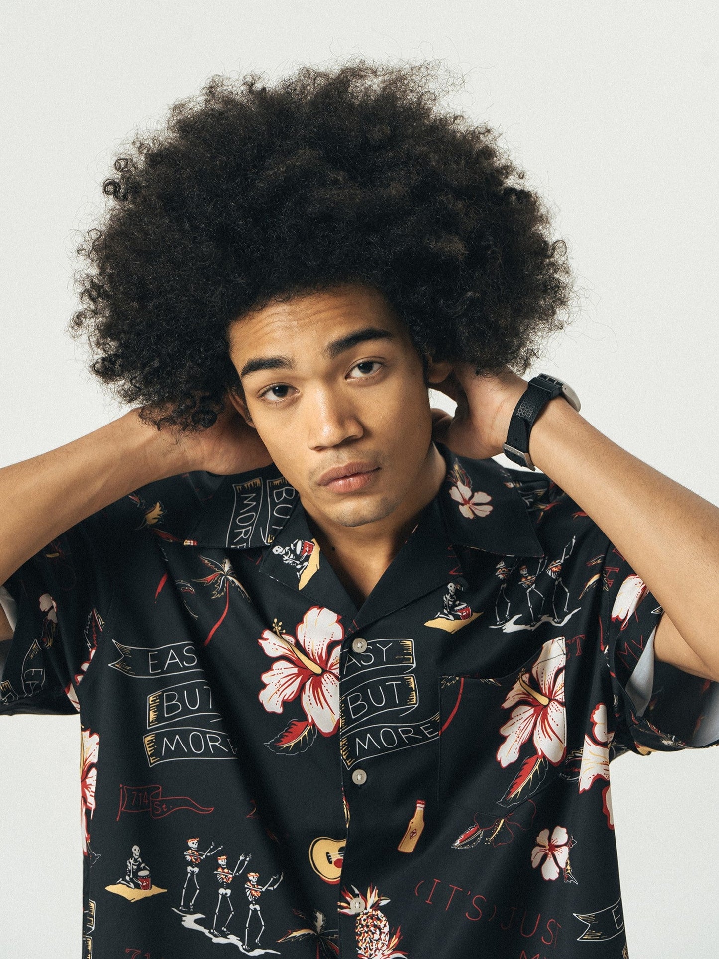 714street 'Luau' Short Sleeve Button-Up Shirt