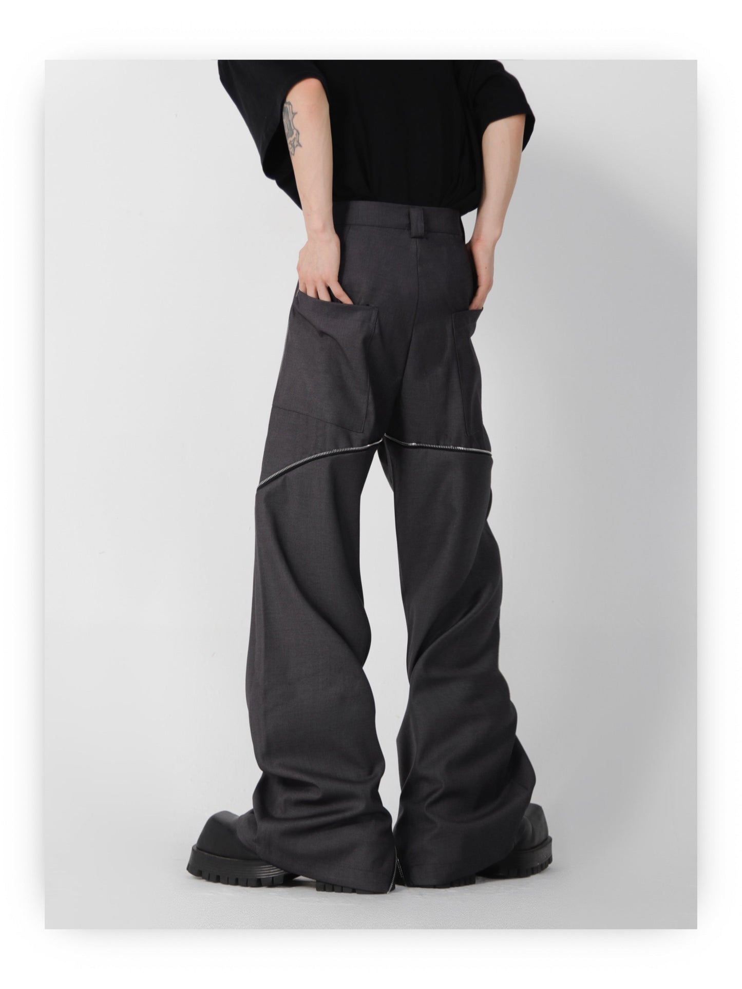 CulturE Zip-Up Trousers