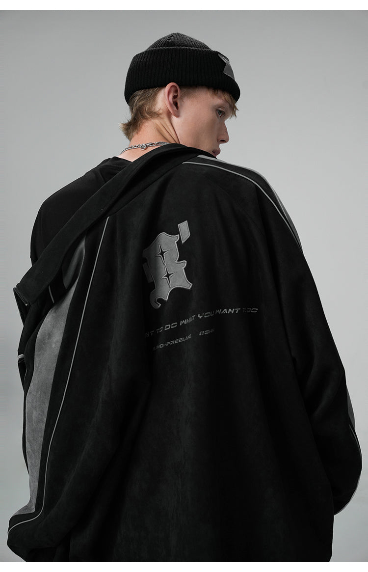 BJHG 3M Suede Athletic Jacket