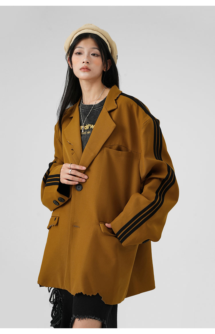 BJHG Striped Blazer Jacket