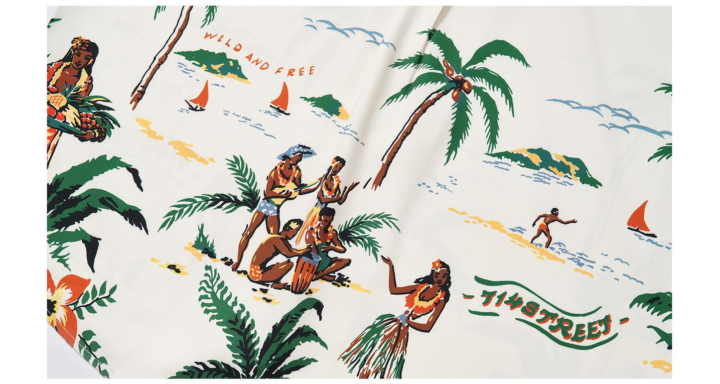 714street 'Breeze' Casual Button-Up Shirt