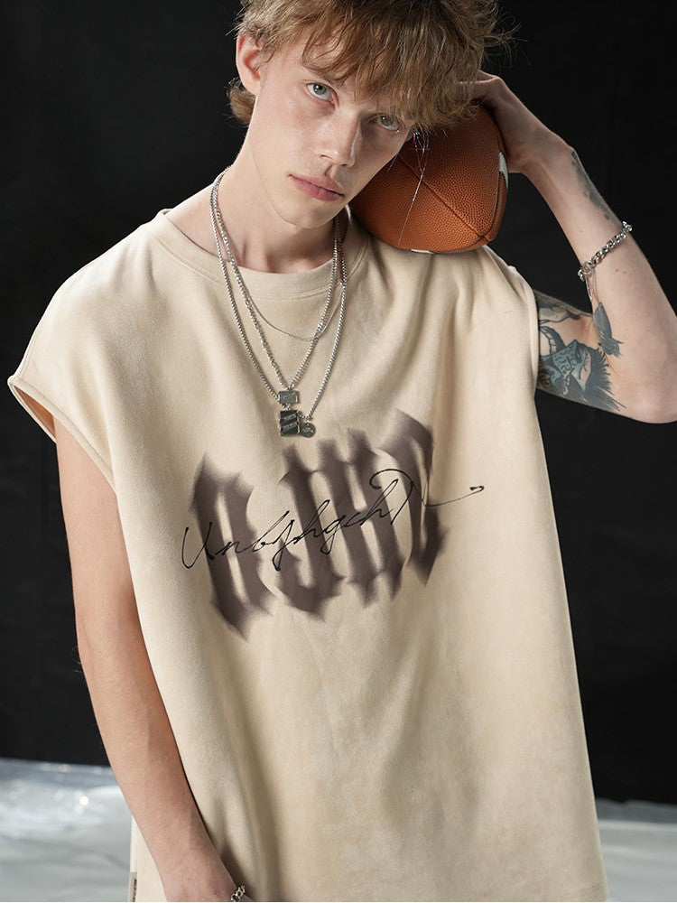 BJHG Logo Sleeveless T-Shirt